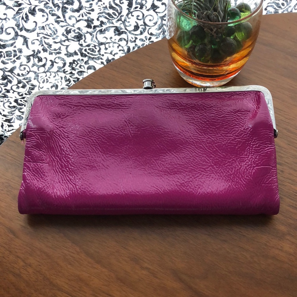 HOBO Lauren Clutch Wallet (Pink / Magenta / Fuschia)